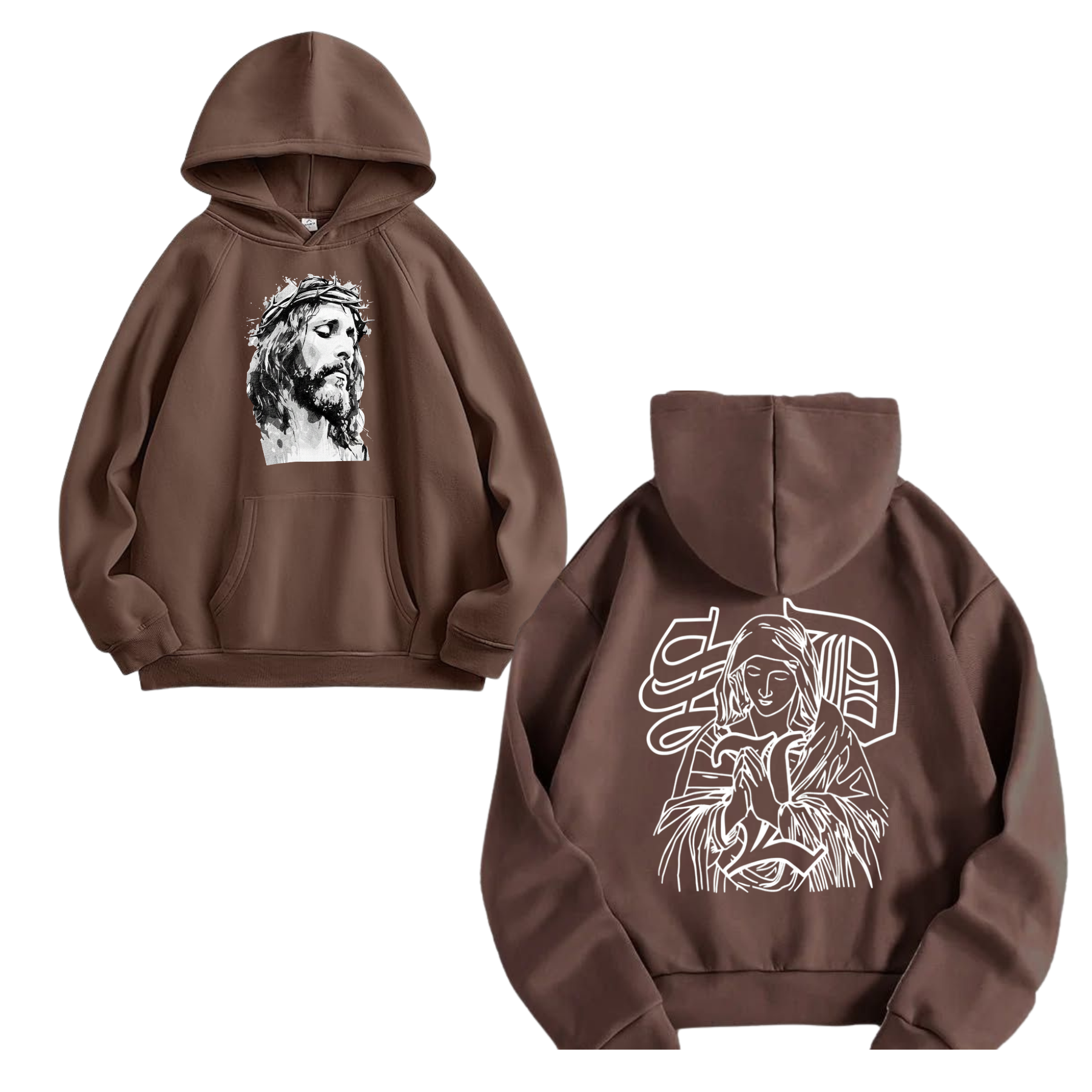 Jesus Hoodie – Faith-Based Christian Apparel