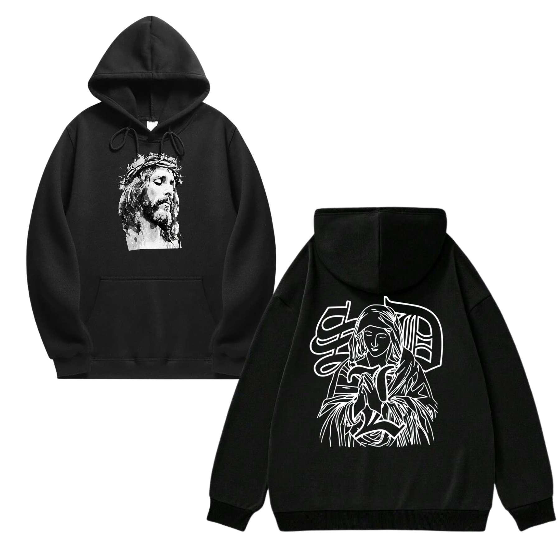 Jesus Hoodie – Faith-Based Christian Apparel